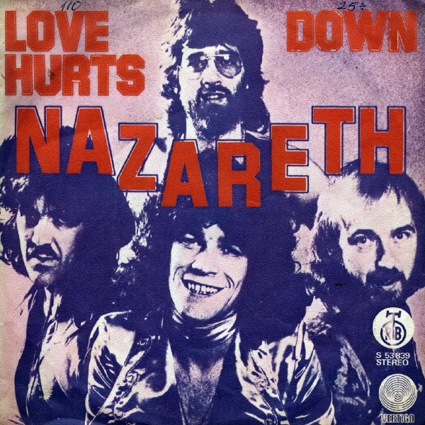 Nazareth — Love Hurts cover artwork