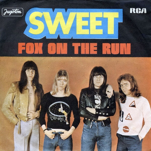 Sweet — Fox on the Run cover artwork