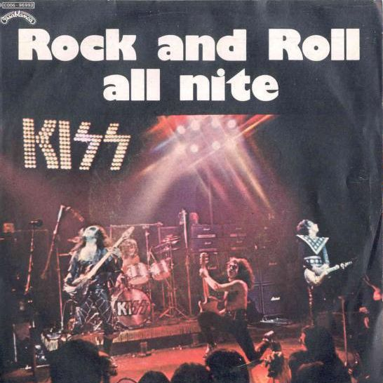KISS — Rock and Roll All Nite cover artwork