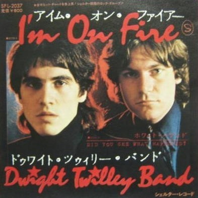 Dwight Twilley Band — I'm on Fire cover artwork