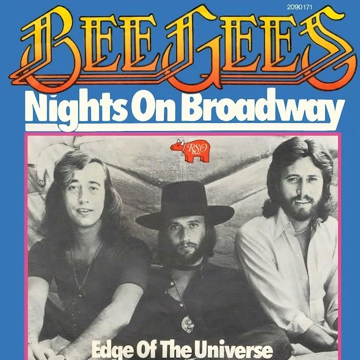 Bee Gees — Nights on Broadway cover artwork