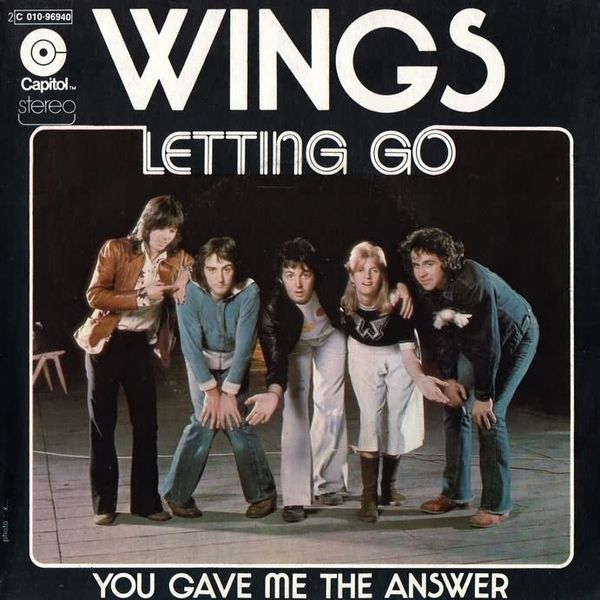 Paul McCartney & Wings — Letting Go cover artwork