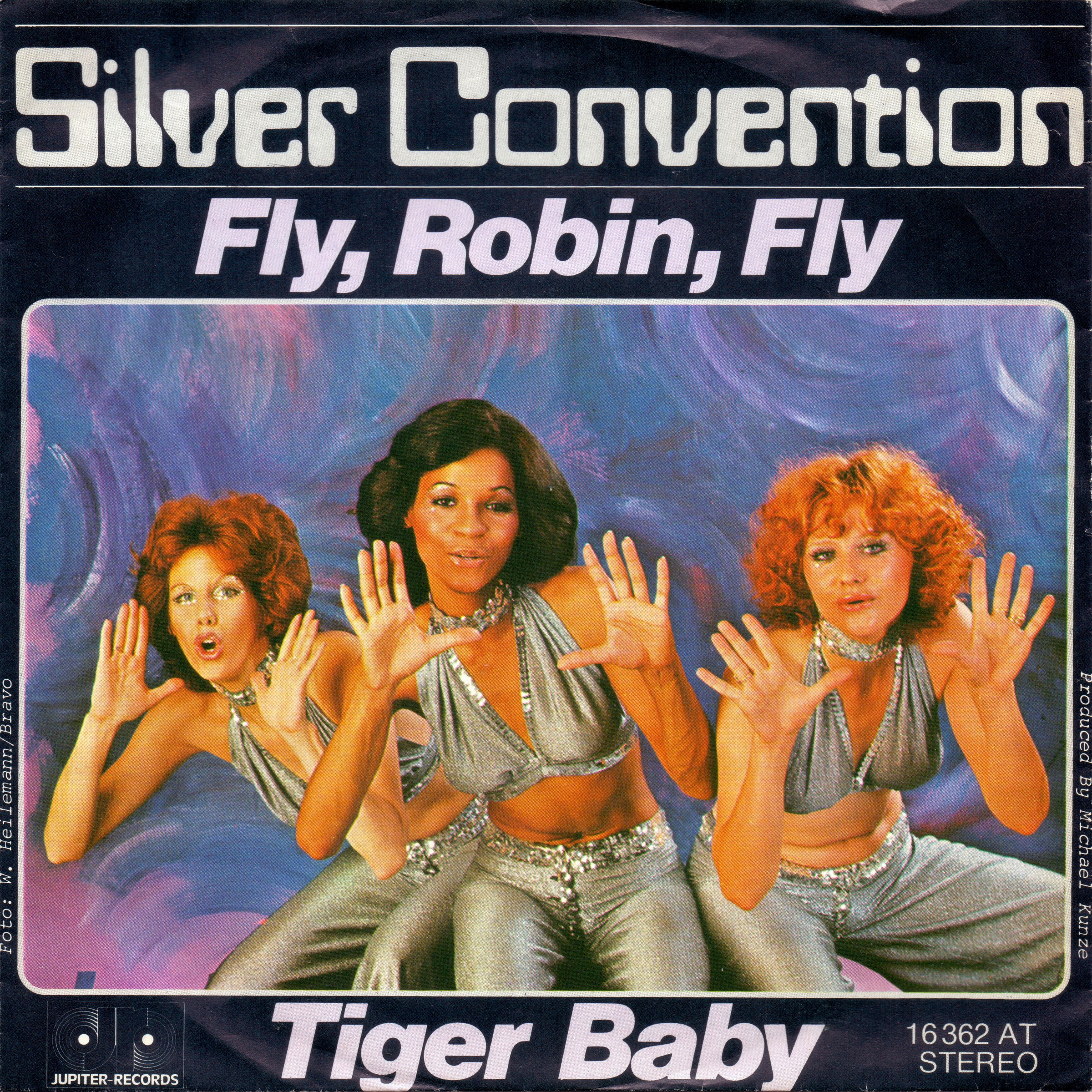 Silver Convention — Fly, Robin, Fly cover artwork