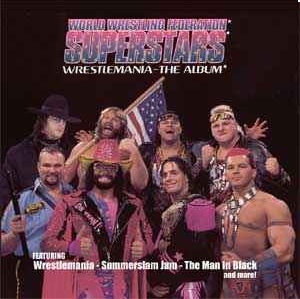 World Wrestling Federation Superstars & World Wrestling Federation WrestleMania: The Album cover artwork