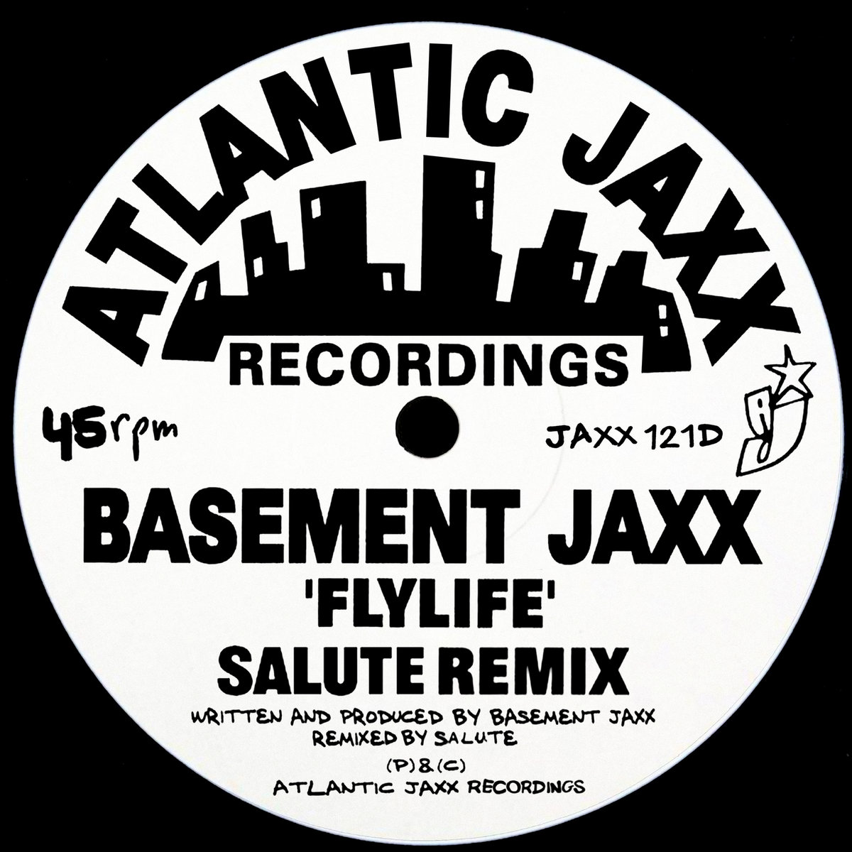 Basement Jaxx — Fly Life (salute Remix) cover artwork