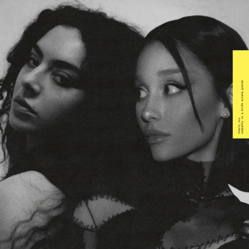 Charli xcx featuring Ariana Grande — Sympathy is a knife featuring ariana grande cover artwork