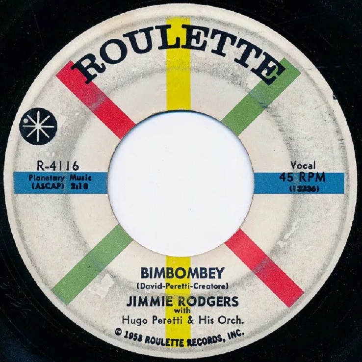 Jimmie Rodgers — Bimbombey cover artwork