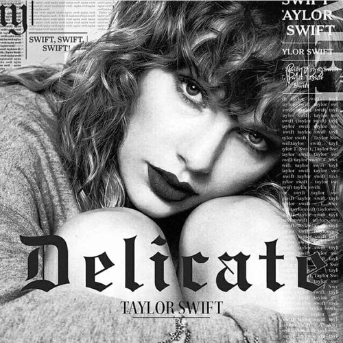 Taylor Swift — Delicate cover artwork