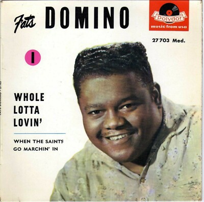 Fats Domino Whole Lotta Loving cover artwork