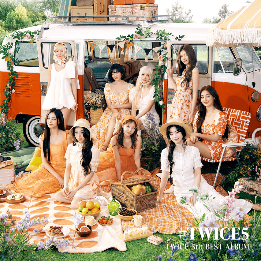 TWICE — #TWICE5 cover artwork