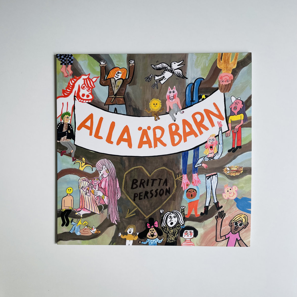 Britta Persson Alla är barn cover artwork