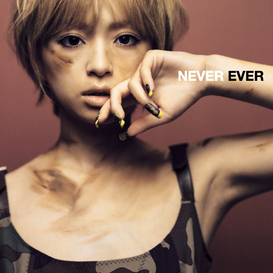 Ayumi Hamasaki — NEVER EVER cover artwork