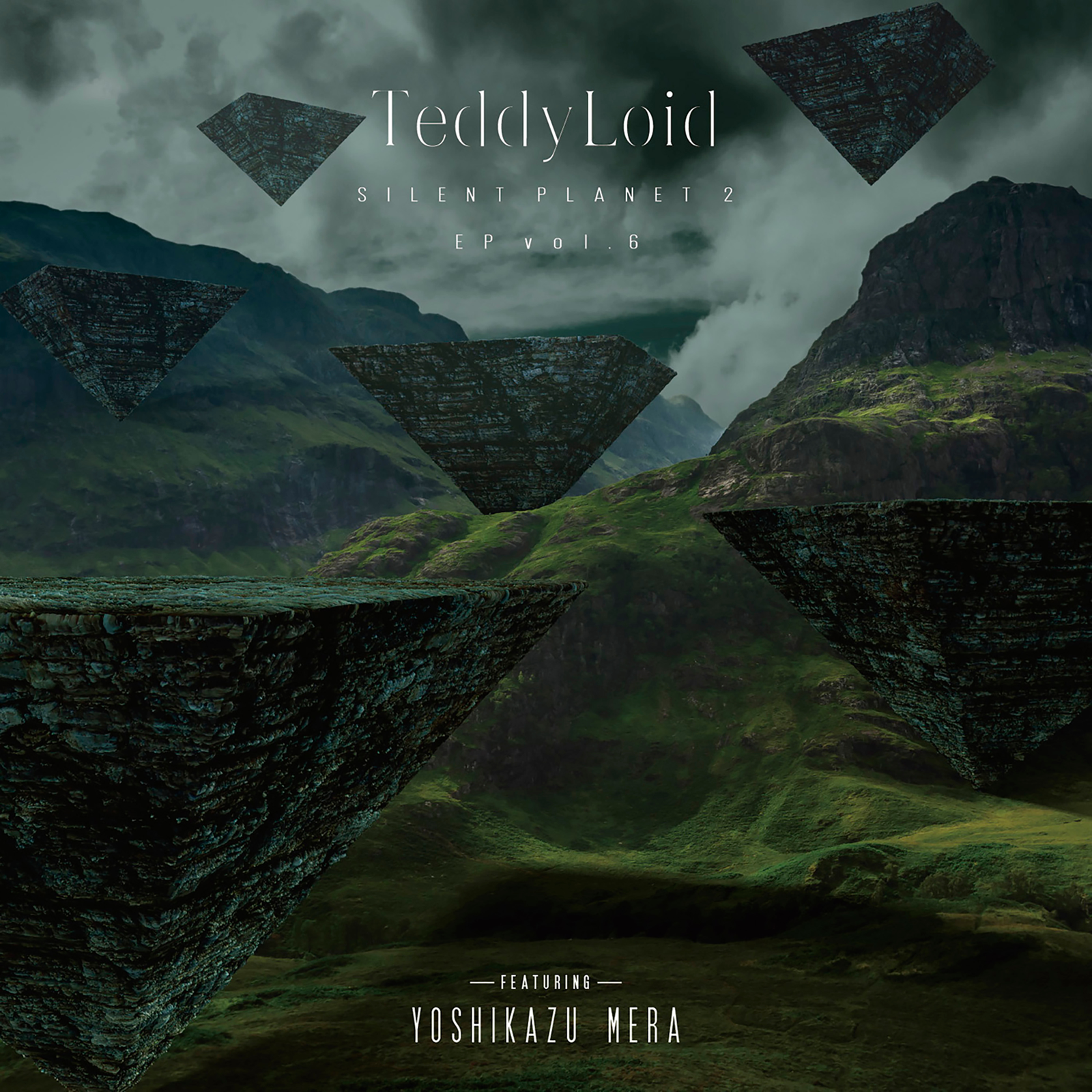 TeddyLoid & Yoshikazu Mera SILENT PLANET 2 EP vol.6 cover artwork