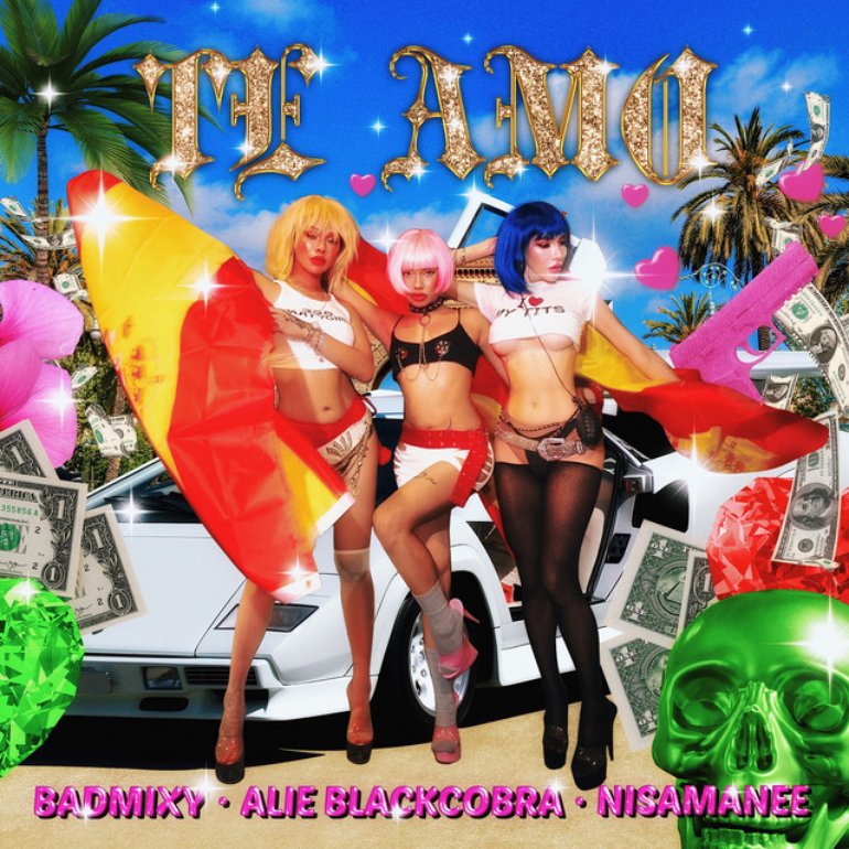 ALIE BLACKCOBRA featuring BADMIXY & NISAMANEE — Te Amo cover artwork