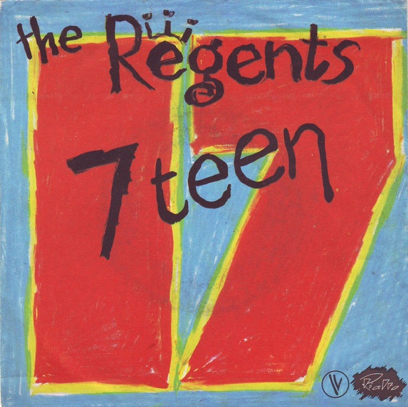 The Regents (new wave band) — 7 Teen cover artwork