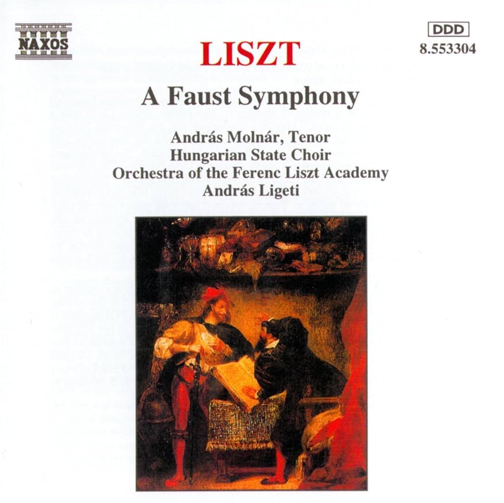 Franz Liszt — A Faust Symphony, S. 108 cover artwork