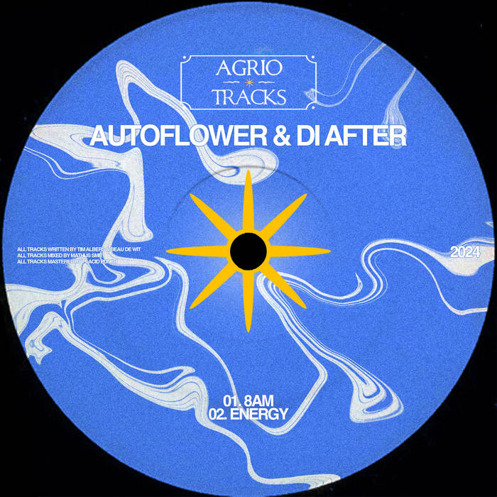 AUTOFLOWER featuring Di After — 8AM cover artwork