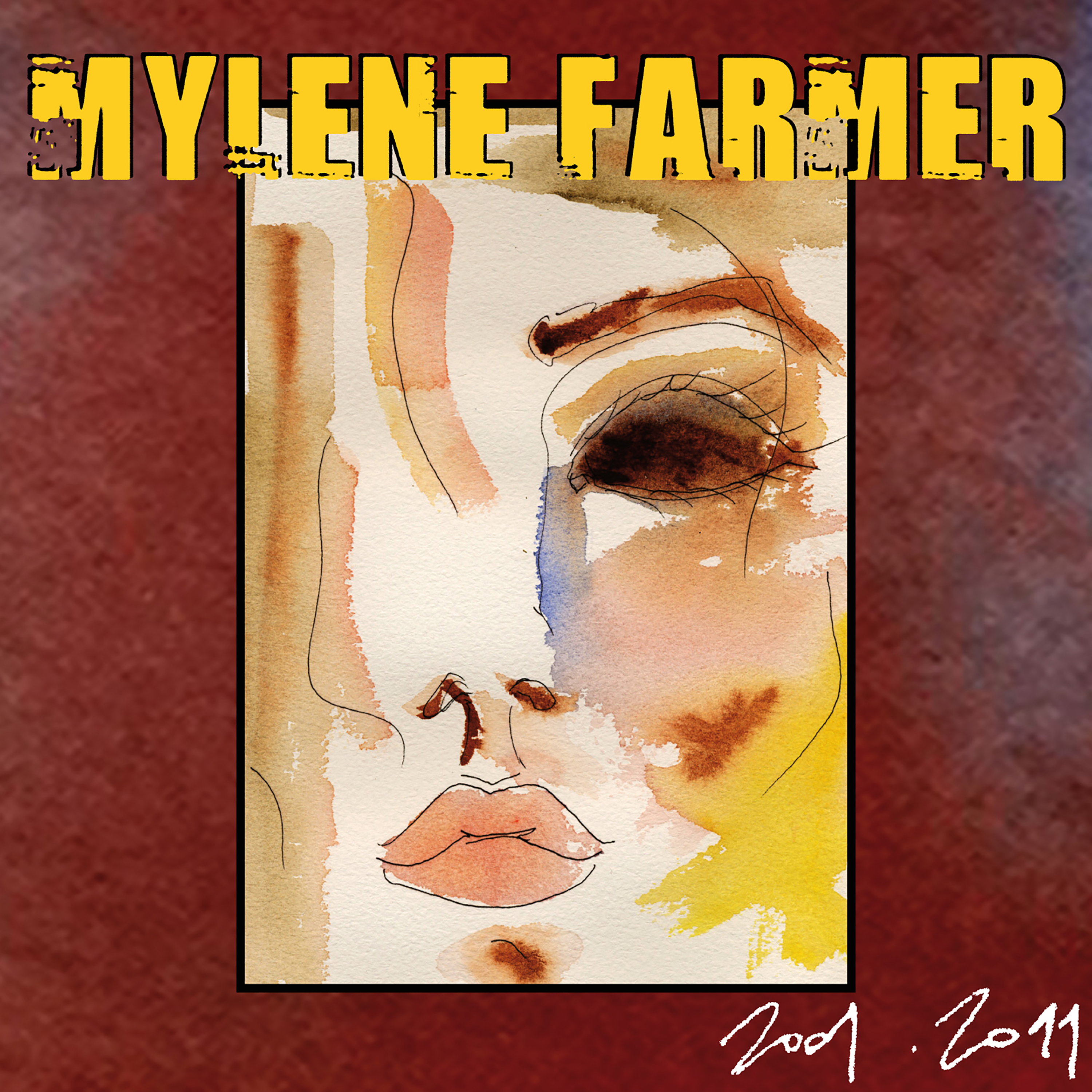 Mylène Farmer — 2001-2011 cover artwork
