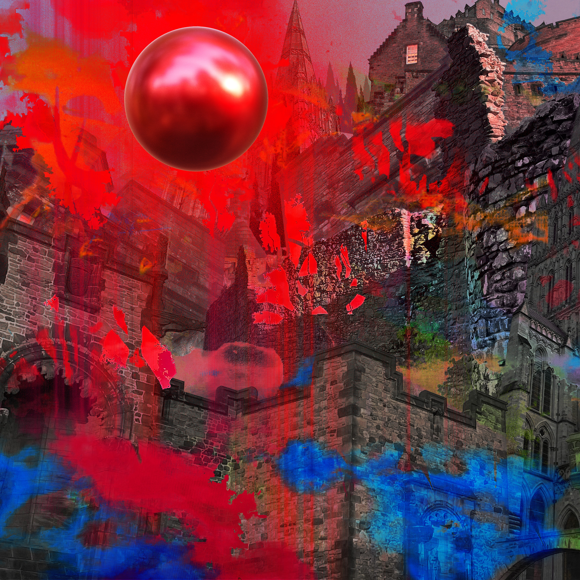 death's dynamic shroud Fuchsia Groan cover artwork