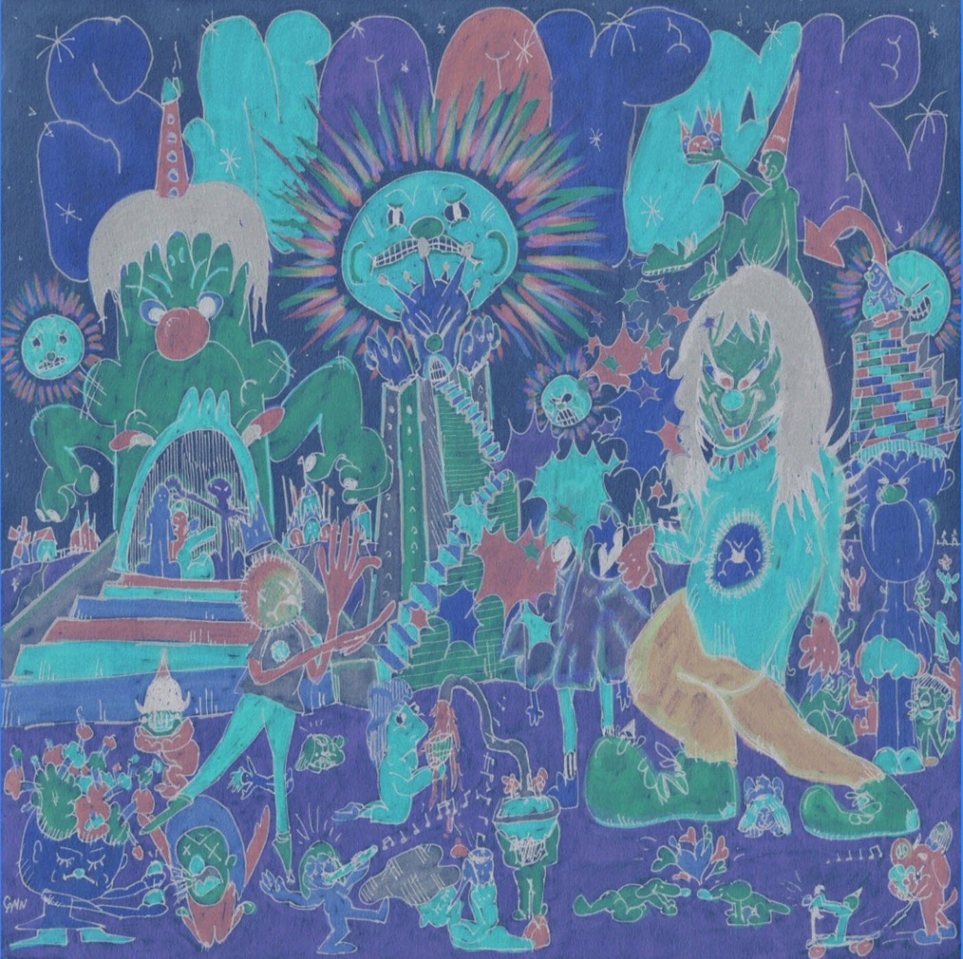 Snõõper Unknown Caller EP cover artwork