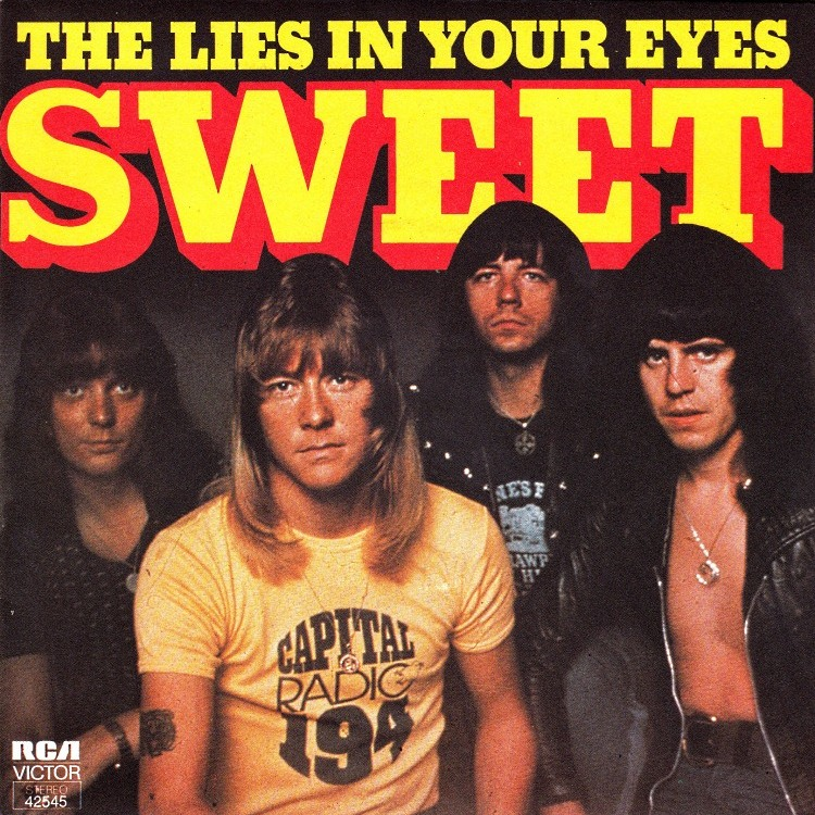 Sweet — The Lies in Your Eyes cover artwork