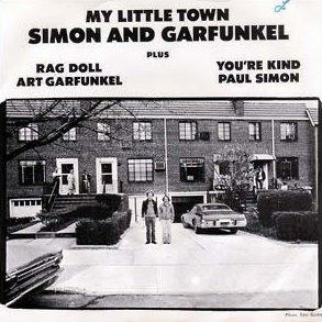 Simon &amp; Garfunkel — My Little Town cover artwork