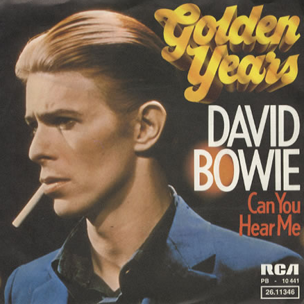 David Bowie — Golden Years cover artwork