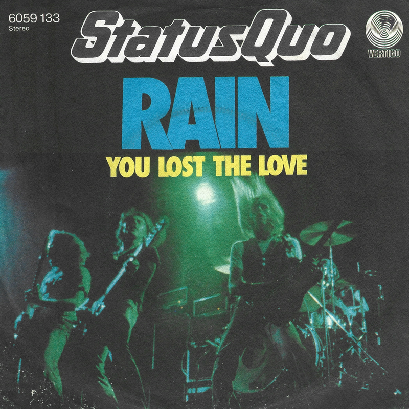 Status Quo — Rain cover artwork