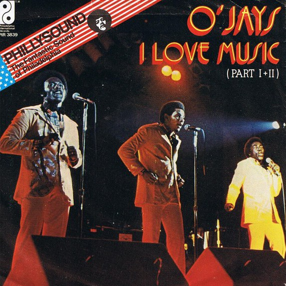The O'Jays — I Love Music cover artwork