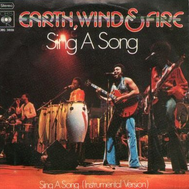 Earth, Wind &amp; Fire — Sing a Song cover artwork