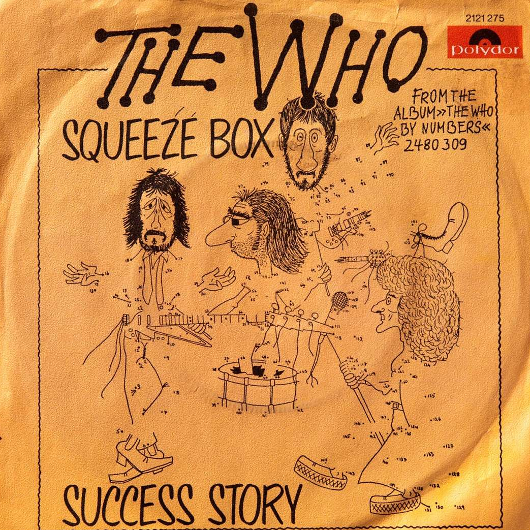 The Who — Squeeze Box cover artwork