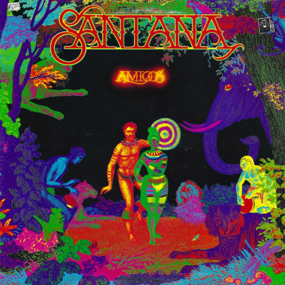 Santana — Amigos cover artwork