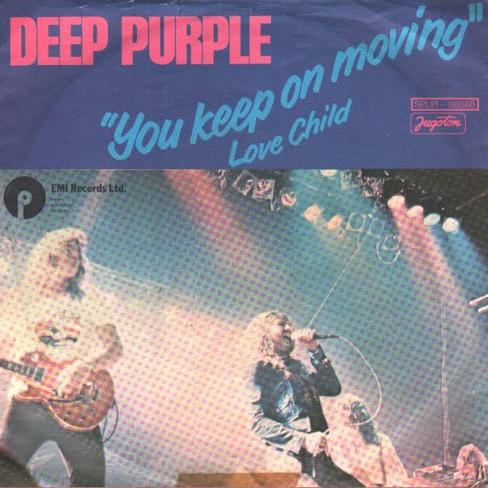 Deep Purple — You Keep on Moving cover artwork