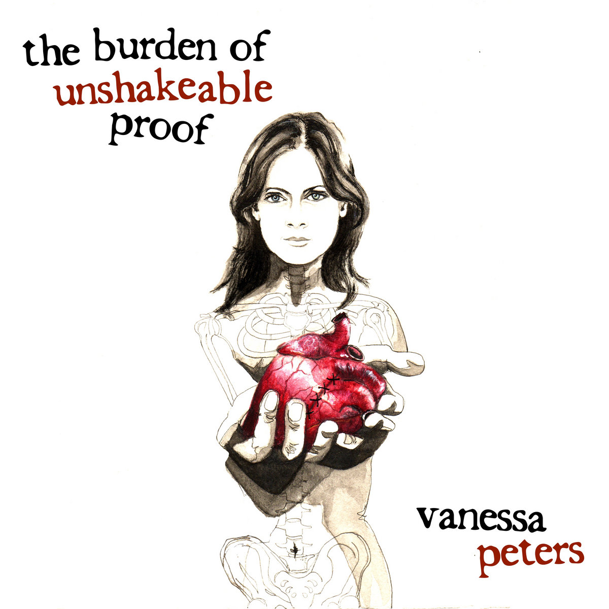 Vanessa Peters The Burden of Unshakeable Proof cover artwork