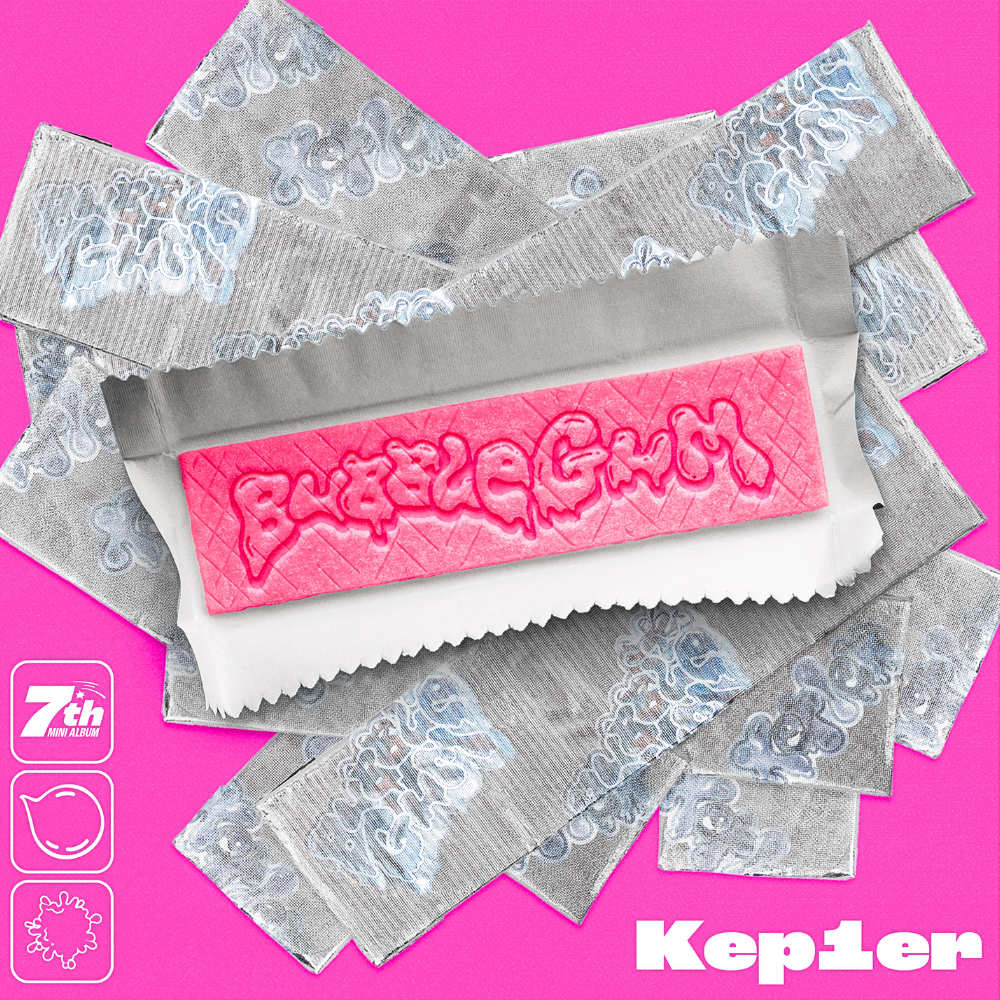 Kep1er — BUBBLE GUM cover artwork