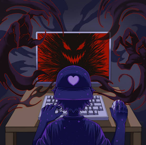 William Black & babyblue — Monster cover artwork