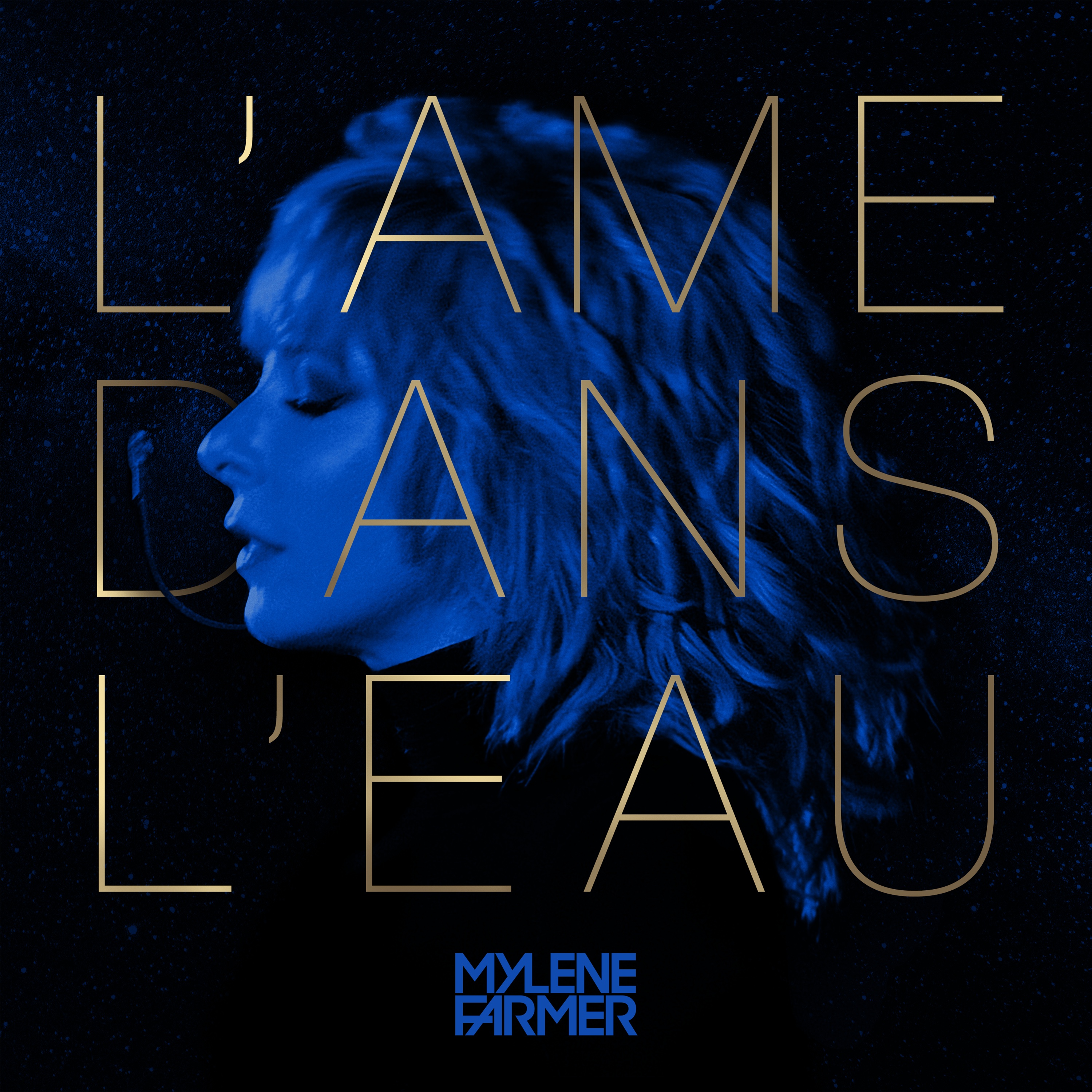 Mylène Farmer — L’âme dans l’eau cover artwork