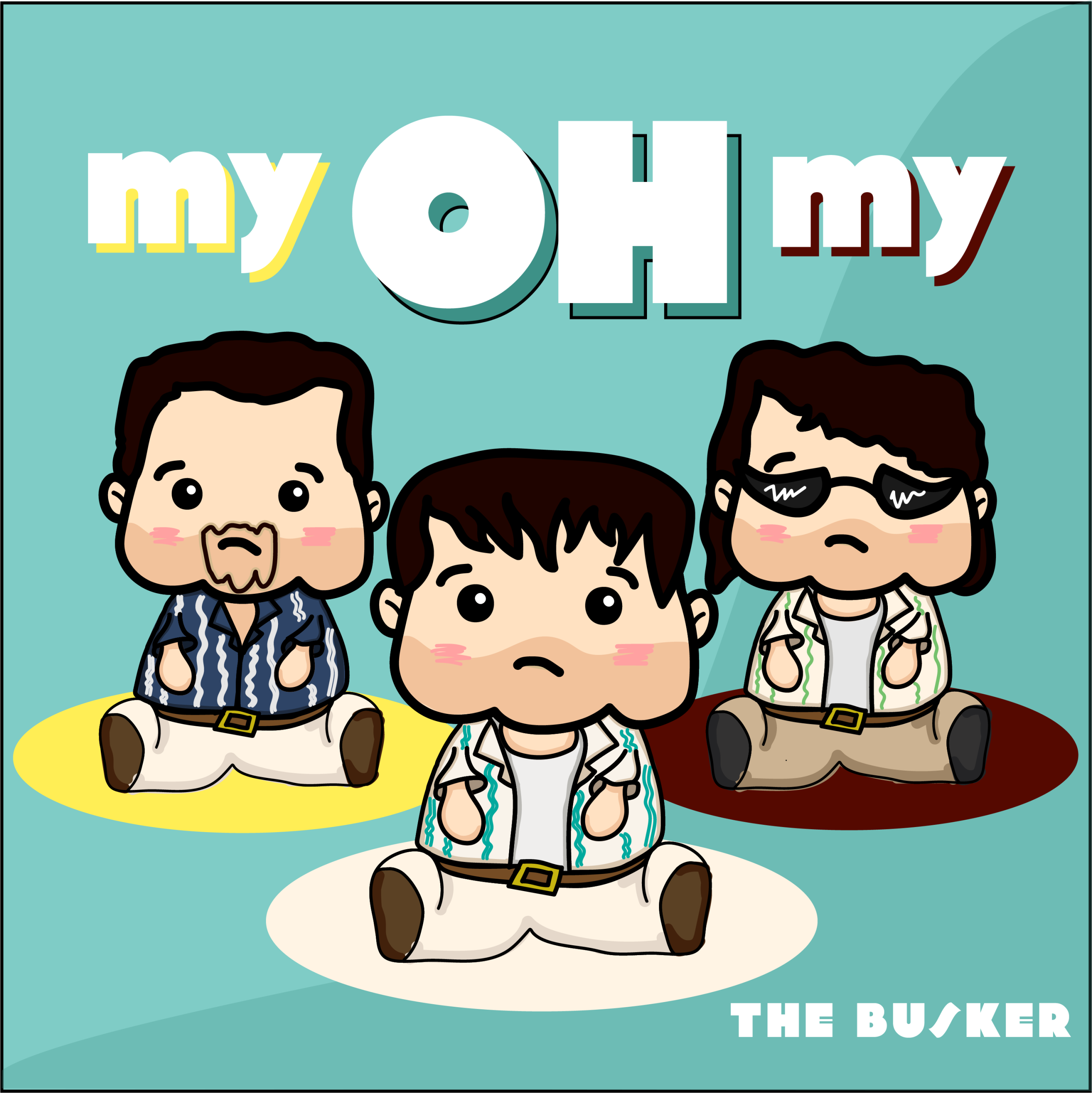 The Busker — my OH my cover artwork