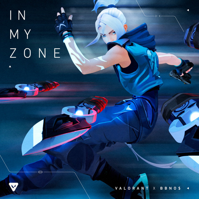 VALORANT featuring bbno$ — in my zone cover artwork