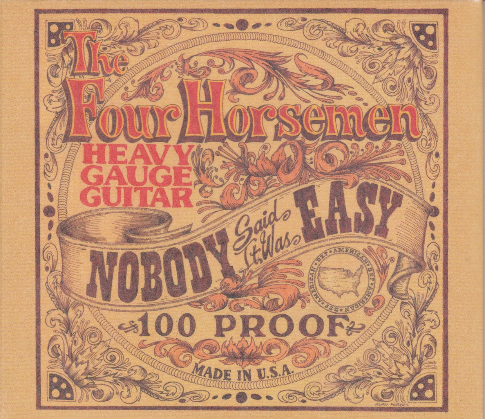 The Four Horsemen Nobody Said It Was Easy cover artwork