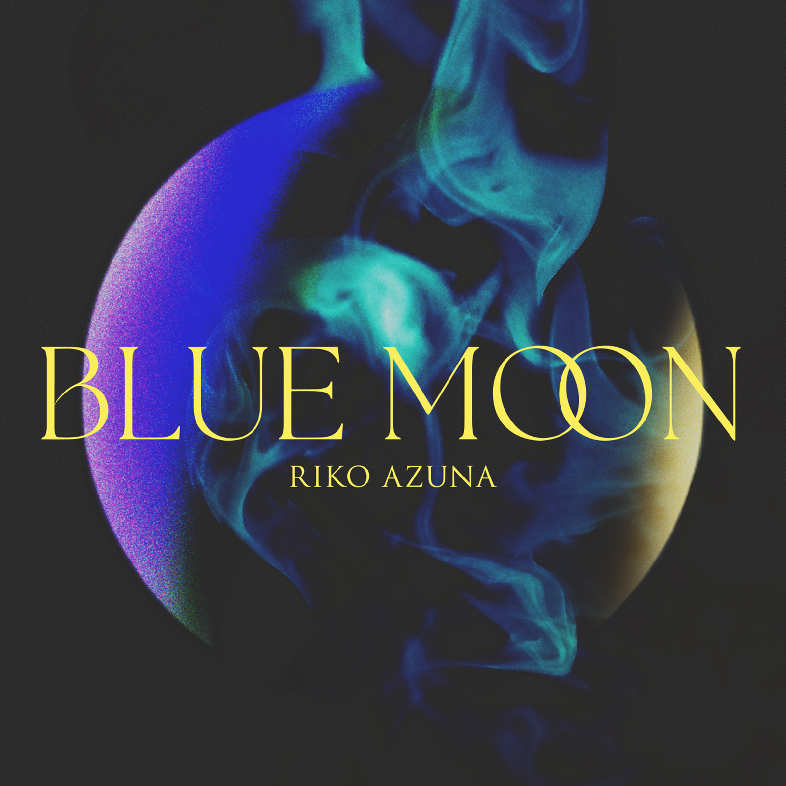 Azuna Riko BLUE MOON cover artwork