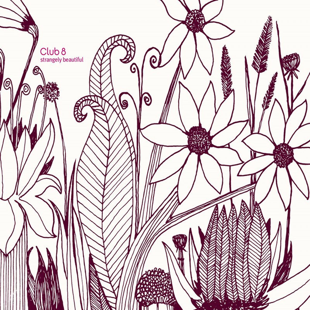 Club 8 Strangely Beautiful cover artwork