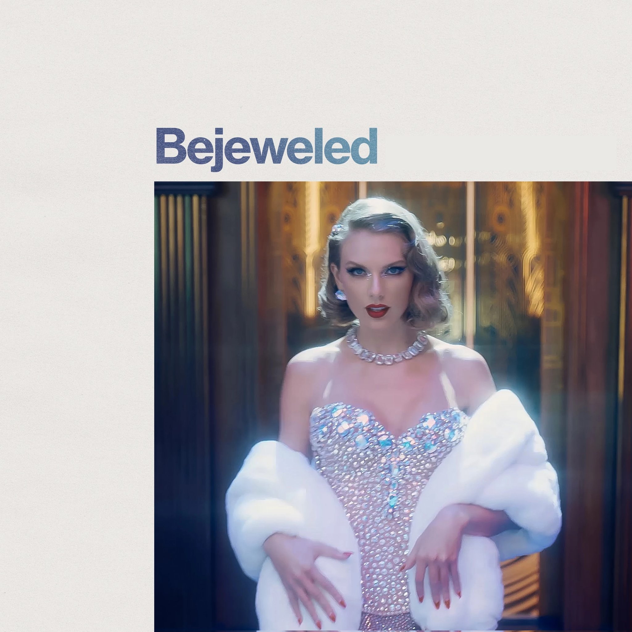 Taylor Swift — Bejeweled cover artwork