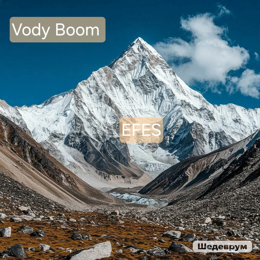 Vody Boom — EFES cover artwork