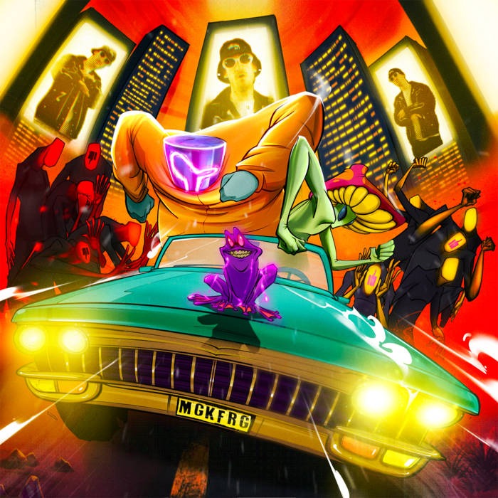Ganja White Night, LSDREAM, & ProbCause — Magic Frog cover artwork
