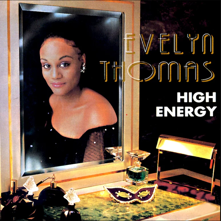 Evelyn Thomas High Energy cover artwork