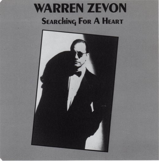 Warren Zevon — Searching For A Heart cover artwork