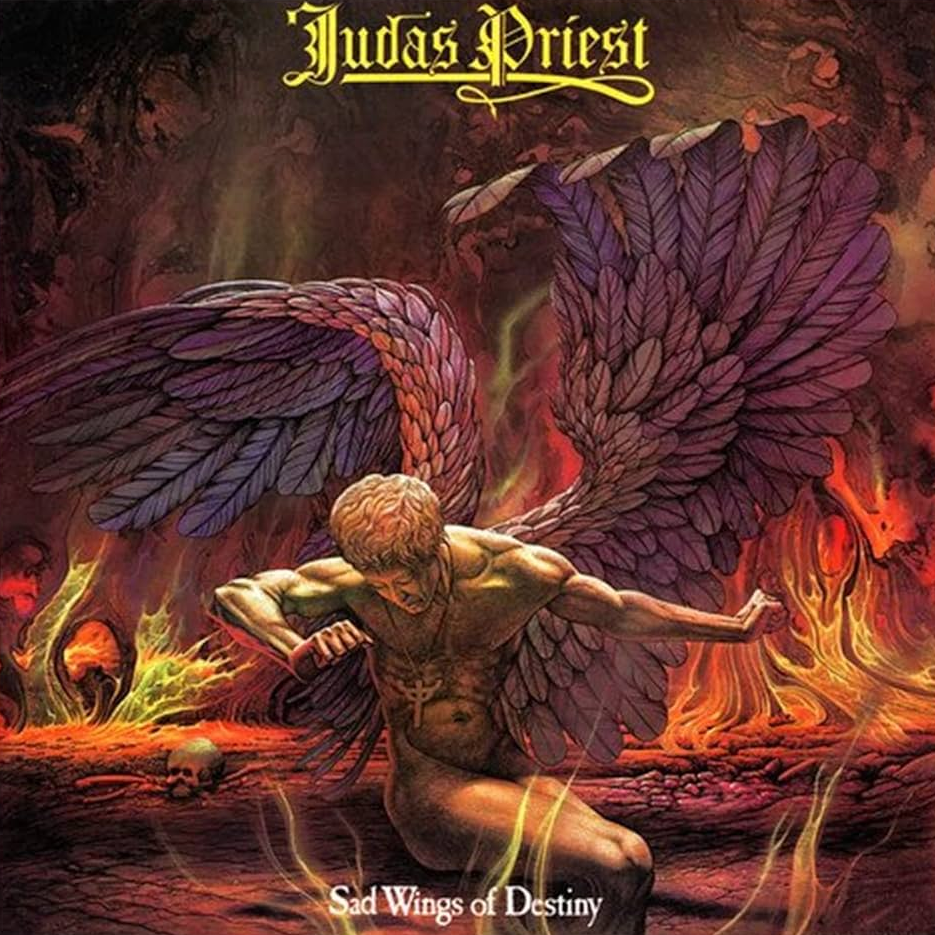 Judas Priest Sad Wings of Destiny cover artwork