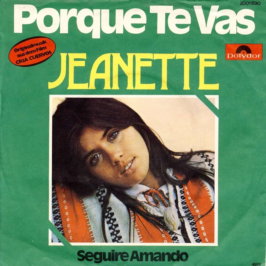 Jeanette — Porque te vas cover artwork