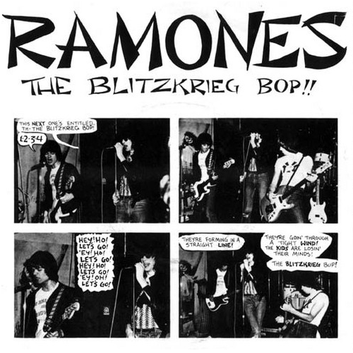 Ramones — Blitzkrieg Bop cover artwork